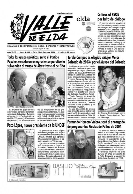 N&uacute;mero 2.391<span>25 de junio de 2004</span>