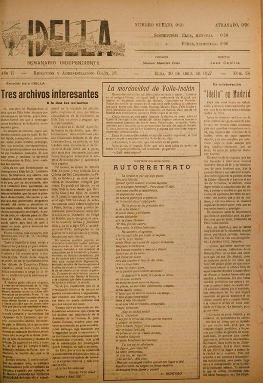 Idella n&ordm; 064<span>A&ntilde;o 1927</span>