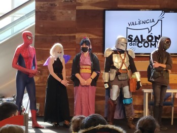La alumna Aishala Garc&iacute;a del IES La Torreta gana el concurso de cosplay del Sal&oacute;n del C&oacute;mic de Valencia