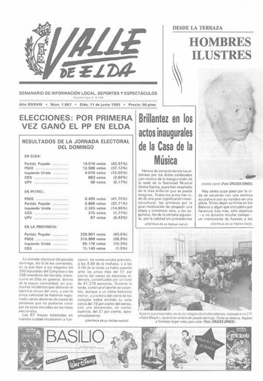 N&uacute;mero 1.867<span>11 de junio de 1993</span>
