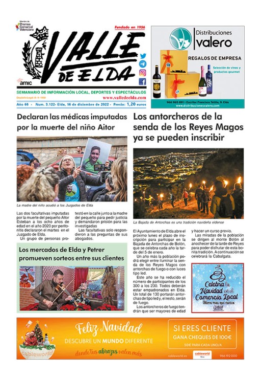 N&uacute;mero 3.122<span>16 de diciembre de 2022</span>
