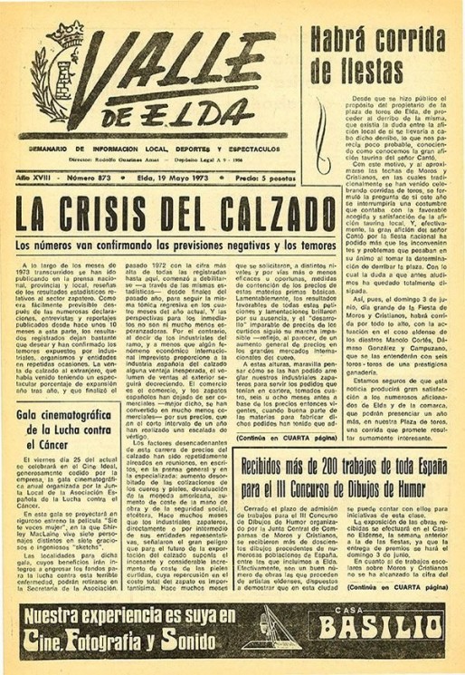N&uacute;mero 0873<span>19 de mayo de 1973</span>