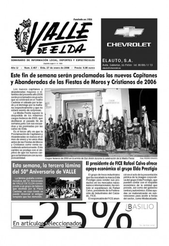 N&uacute;mero 2.457 - 27 de enero de 2006
