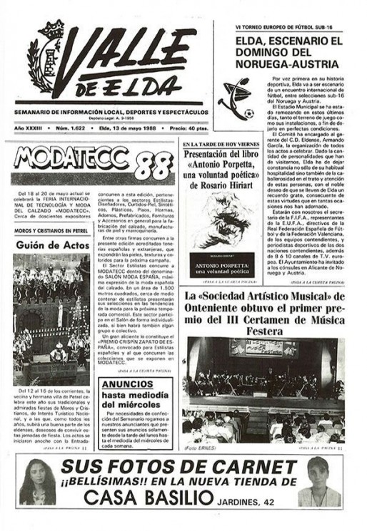 N&uacute;mero 1.622<span>13 de mayo de 1988</span>