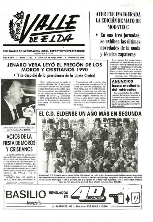 N&uacute;mero 1.720<span>25 de mayo de 1990</span>