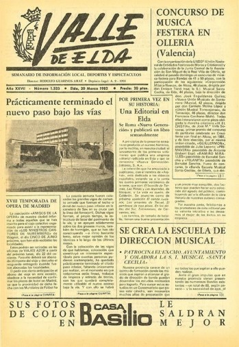 N&uacute;mero 1.323 - 20 de marzo de 1982