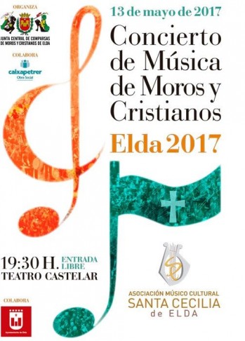 Concierto de M&uacute;sica de Moros y Cristianos a cargo de la Banda Santa Cecilia 