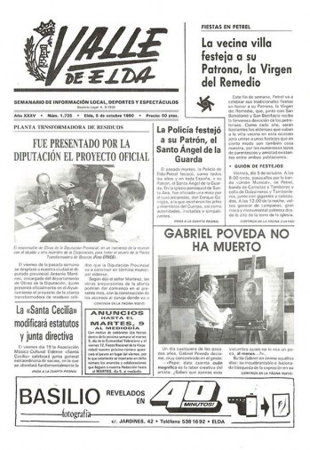 N&uacute;mero 1.735 - 5 de octubre de 1990