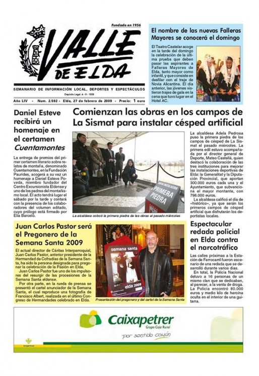 N&uacute;mero 2.592<span>27 de febrero de 2009</span>