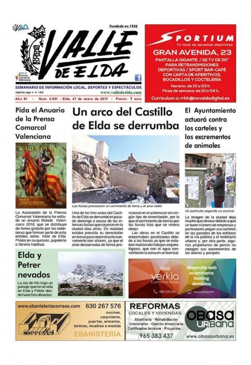 N&uacute;mero 2.931<span>27 de enero de 2017</span>