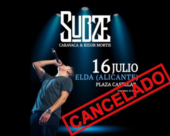 El rapero Subze no actuar&aacute; en Elda esta tarde tras dar positivo por COVID-19