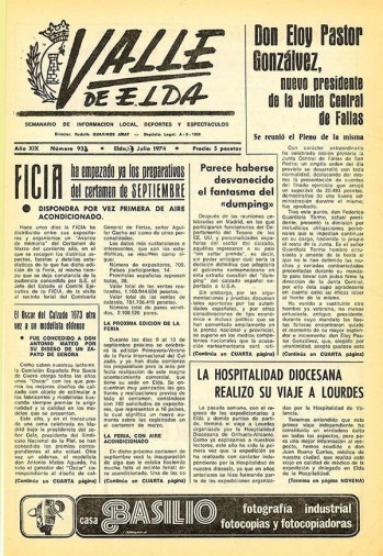 N&uacute;mero 0933 - 13 de julio de 1974