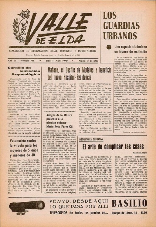 N&uacute;mero 0711<span>11 de abril de 1970</span>