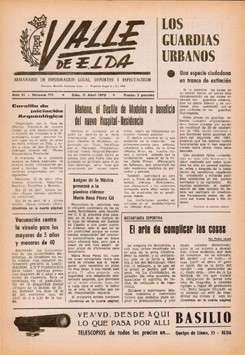 N&uacute;mero 0711 - 11 de abril de 1970