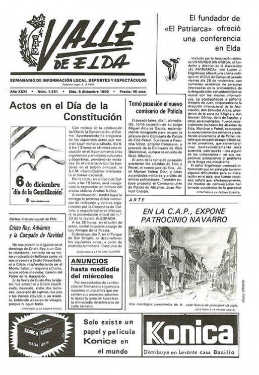 N&uacute;mero 1.551<span>5 de diciembre de 1986</span>