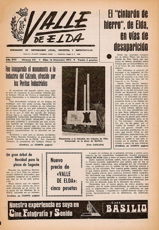 N&uacute;mero 0851<span>16 de diciembre de 1972</span>