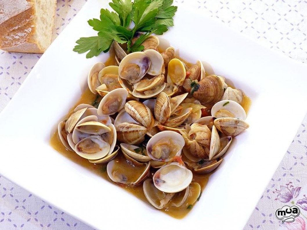 Almejas a la marinera Almejas a la marinera