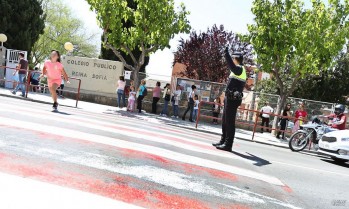 Petrer inicia una experiencia para agilizar el tr&aacute;fico en hora punta en el colegio Reina Sof&iacute;a