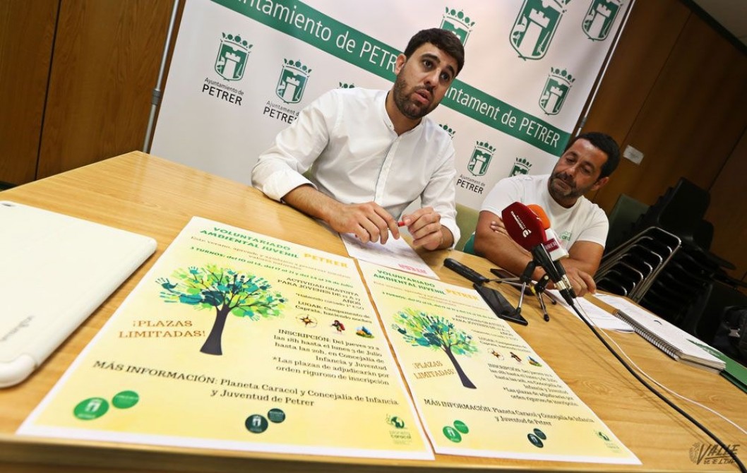 Petrer inicia las inscripciones para su Voluntariado Ambiental Juvenil Petrer inicia las inscripciones para su Voluntariado Ambiental Juvenil