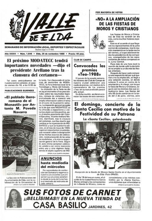 N&uacute;mero 1.646<span>25 de noviembre de 1988</span>
