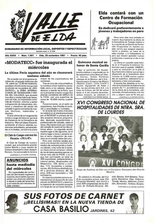 N&uacute;mero 1.597<span>20 de noviembre de 1987</span>