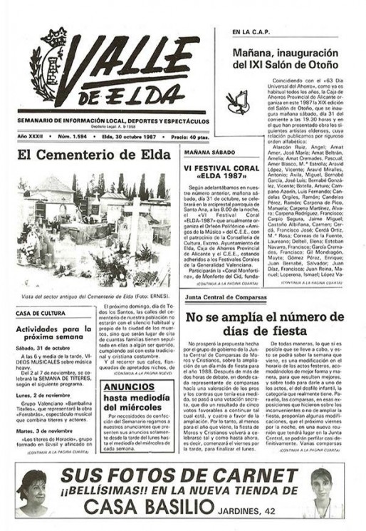 N&uacute;mero 1.594<span>30 de octubre de 1987</span>