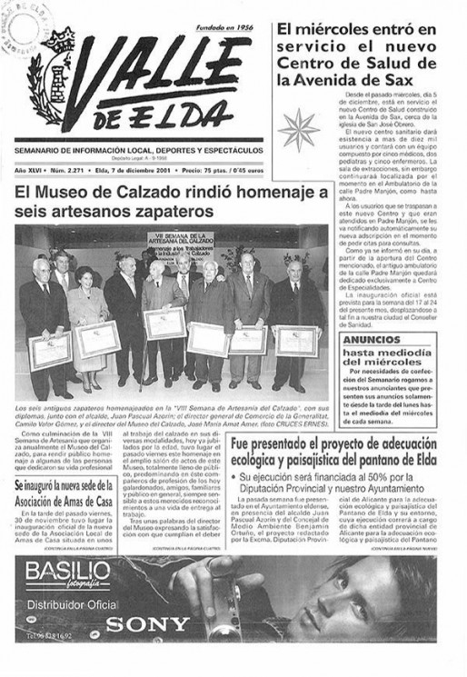 N&uacute;mero 2.271<span>7 de diciembre de 2001</span>