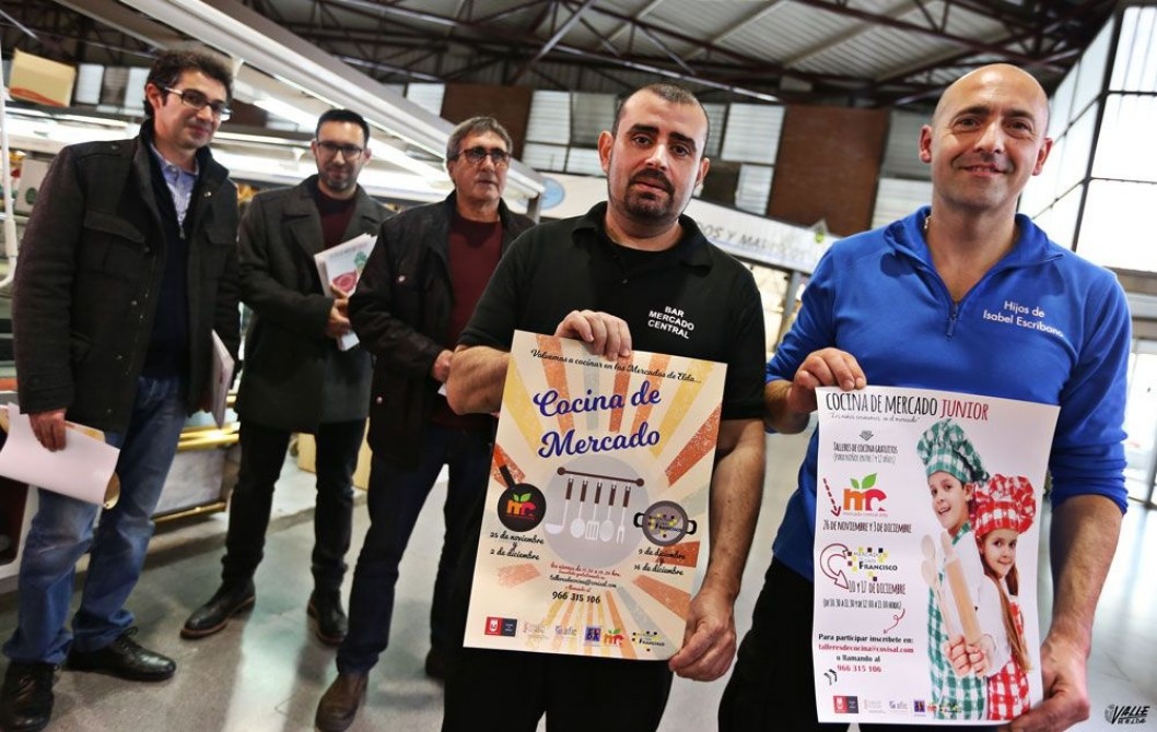 Talleres de cocina para niños y adultos en los mercados de Elda para atraer a los clientes Talleres de cocina para niños y adultos en los mercados de Elda para atraer a los clientes