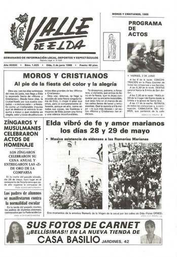 N&uacute;mero 1.625 - 3 de junio de 1988