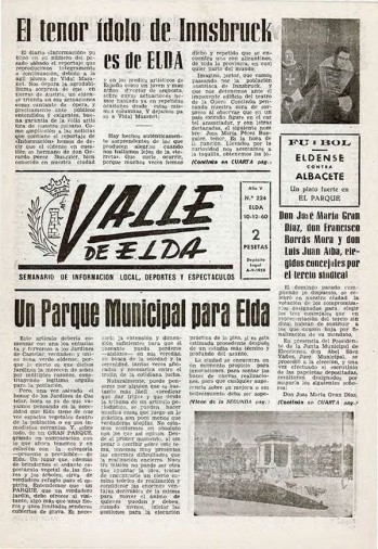 N&uacute;mero 0224 - 10 de diciembre de 1960