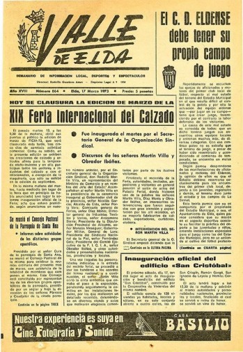 N&uacute;mero 0864 - 17 de marzo de 1973