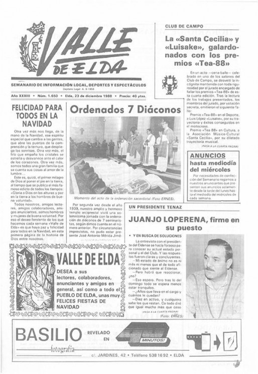 N&uacute;mero 1.650<span>23 de diciembre de 1988</span>