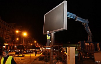 Petrer cuenta con las primeras pantallas gigantes de tecnolog&iacute;a LED de la comarca