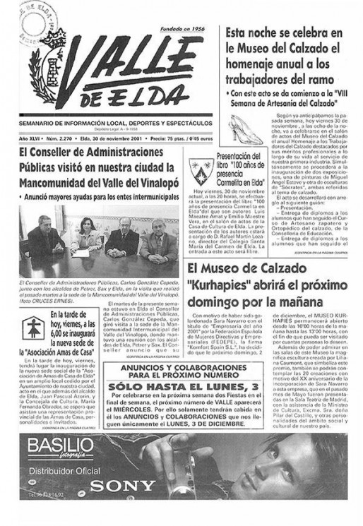 N&uacute;mero 2.270<span>30 de noviembre de 2001</span>