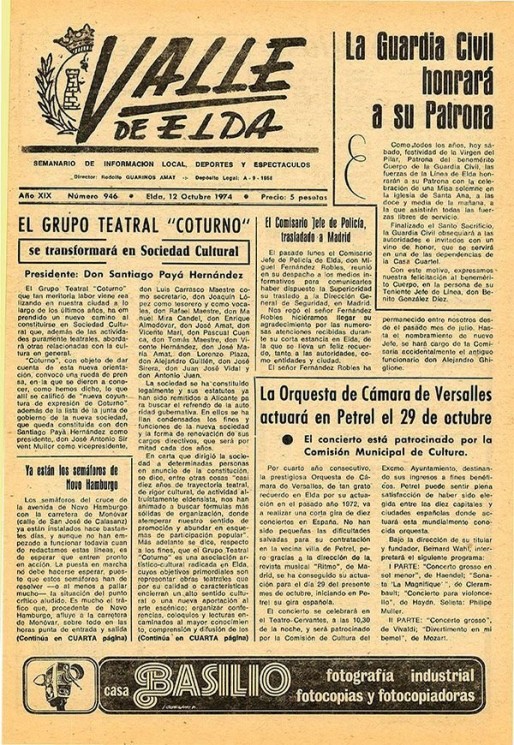 N&uacute;mero 0946<span>12 de octubre de 1974</span>