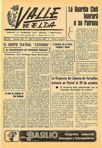 N&uacute;mero 0946 - 12 de octubre de 1974