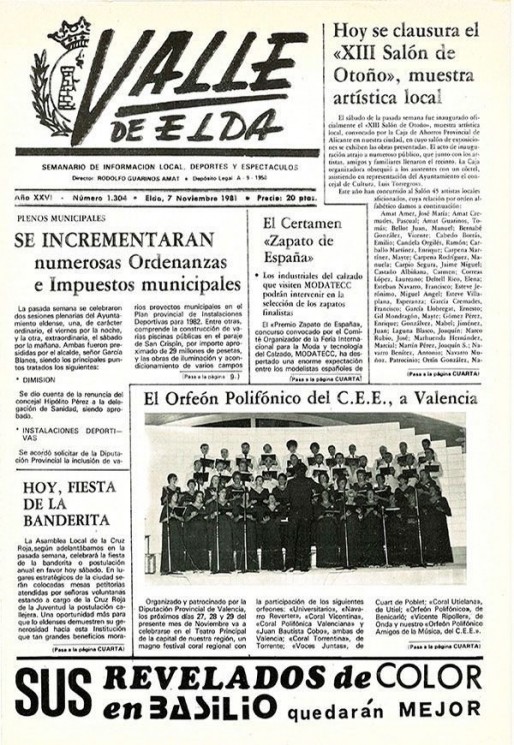 N&uacute;mero 1.304<span>7 de noviembre de 1981</span>