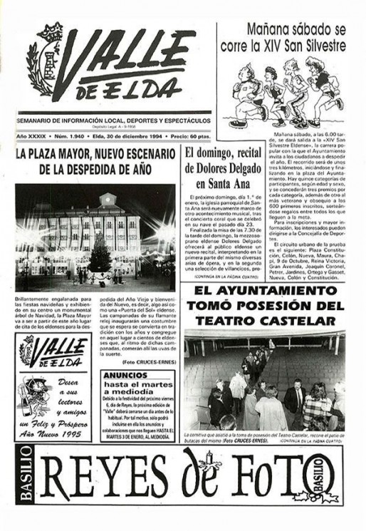 N&uacute;mero 1.940<span>30 de diciembre de 1994</span>