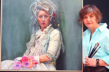 La eldense Ana Gonz&aacute;lez gana el Premio Nacional de Pintura Pastor Calpena de Aspe