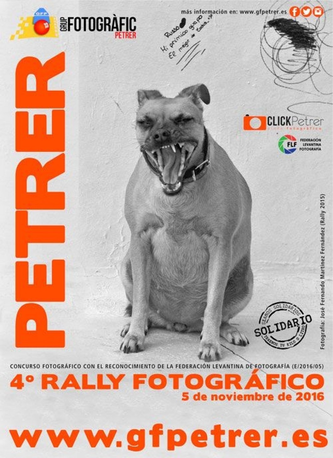 El Grup Fotogràfic de Petrer convoca su 4º Rally El Grup Fotogràfic de Petrer convoca su 4º Rally