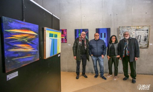 Exposici&oacute;n de arte abstracto en el Museo del Calzado