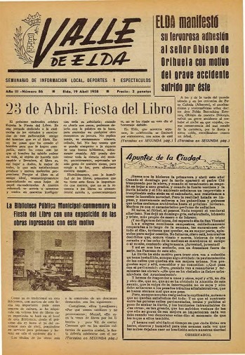 N&uacute;mero 0086 - 19 de abril de 1958