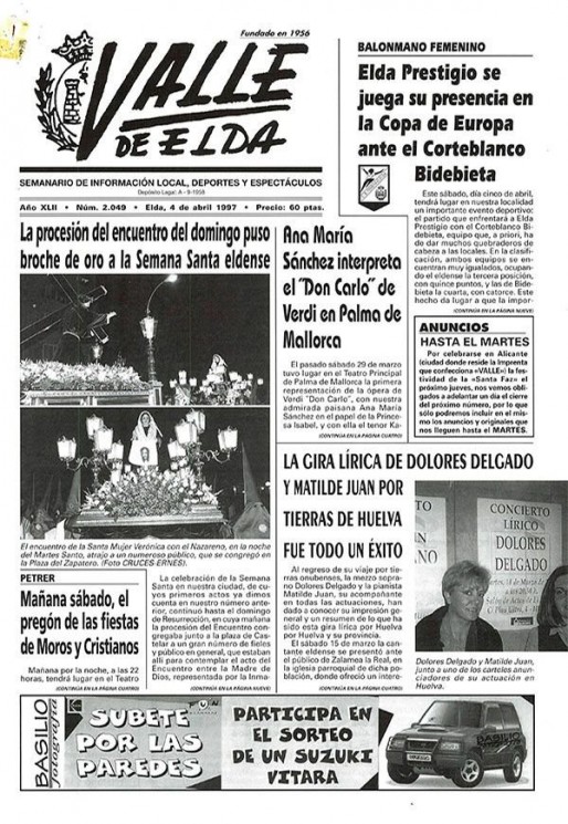 N&uacute;mero 2.049<span>4 de abril de 1997</span>