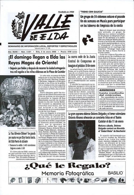 N&uacute;mero 2.321<span>3 de enero de 2003</span>