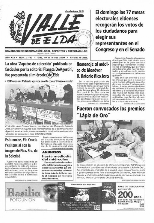 N&uacute;mero 2.190<span>10 de marzo de 2000</span>
