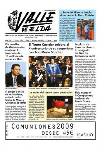 N&uacute;mero 2.599 - 17 de abril de 2009