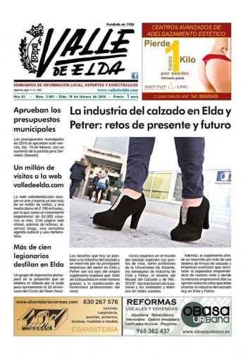 N&uacute;mero 2.891 - 19 de febrero de 2016