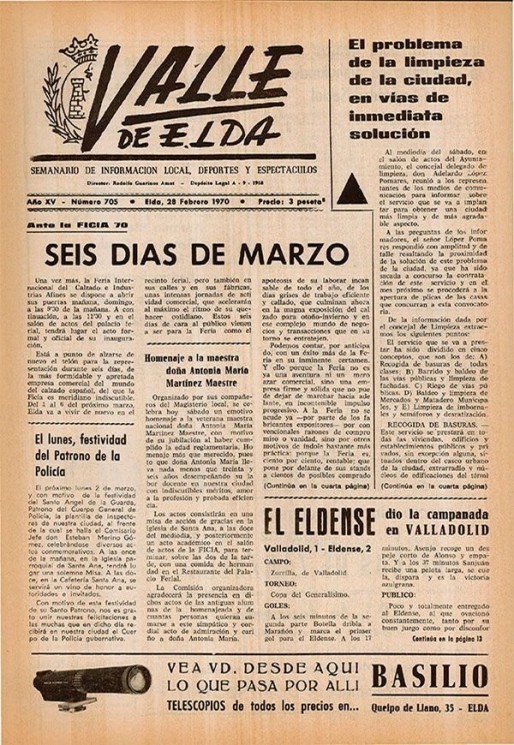 N&uacute;mero 0705<span>28 de febrero de 1970</span>