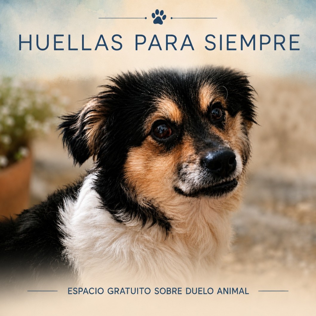 Presentamos "Huellas para Siempre", un espacio gratuito para visibilizar el duelo animal