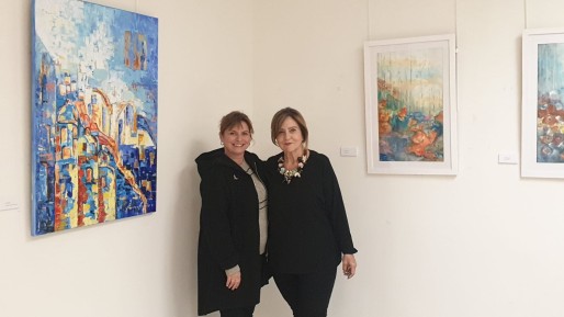 La artista eldense Carmen Casta&ntilde;o hace una exposici&oacute;n retrospectiva en Novelda